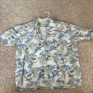Tropical Floral Men's Shirt